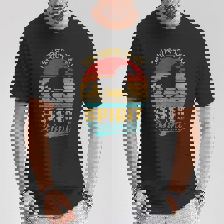 The Horse Is Mypirit アニマルシャツ entage Horse Tシャツ 面白い贈り物