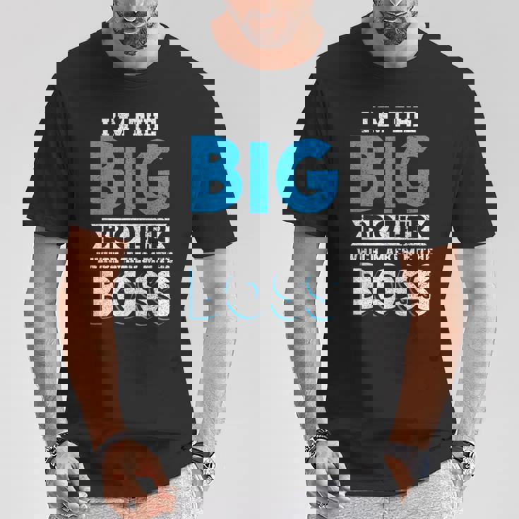 I'm The Big Brother Makes Me The Boss Pregnancy Tシャツ 面白い贈り物