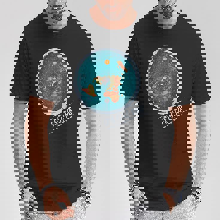 It's Flat Bro Tシャツ 面白い贈り物