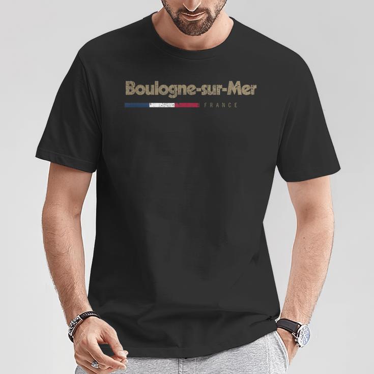 J'aime Boulogne-Sur-Mer Nom Deille En France T-Shirt Cadeaux drôles