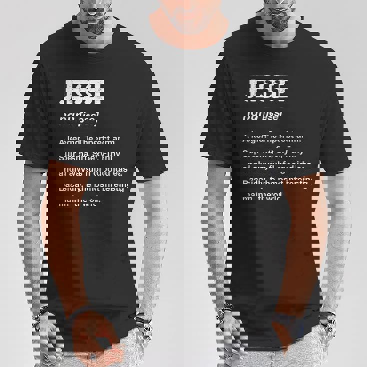 Jesse ネームシャツ Tシャツ 面白い贈り物