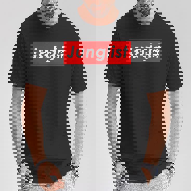 Junglist Movement Drum And Bass Music For Junglist Tシャツ 面白い贈り物