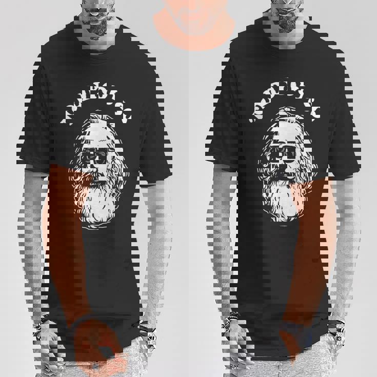 Karl Marx Told Youo 共産主義社会主義マルクス主義 Tシャツ 面白い贈り物