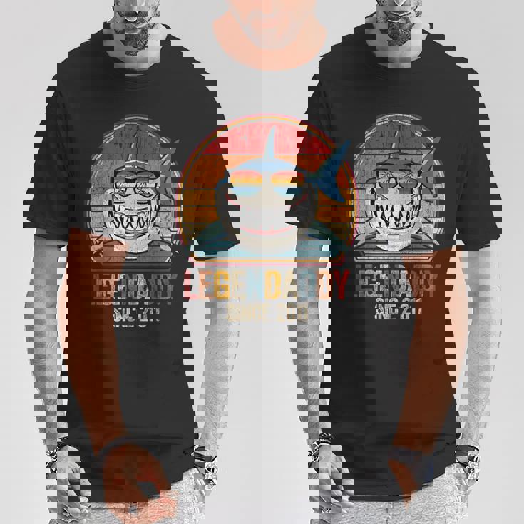 Legendaddy Dal 2011 Papà Papà Festa Del Padre Maglietta Regalos divertidos