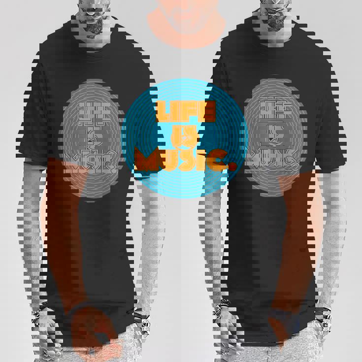 Life Is Music Tシャツ 面白い贈り物