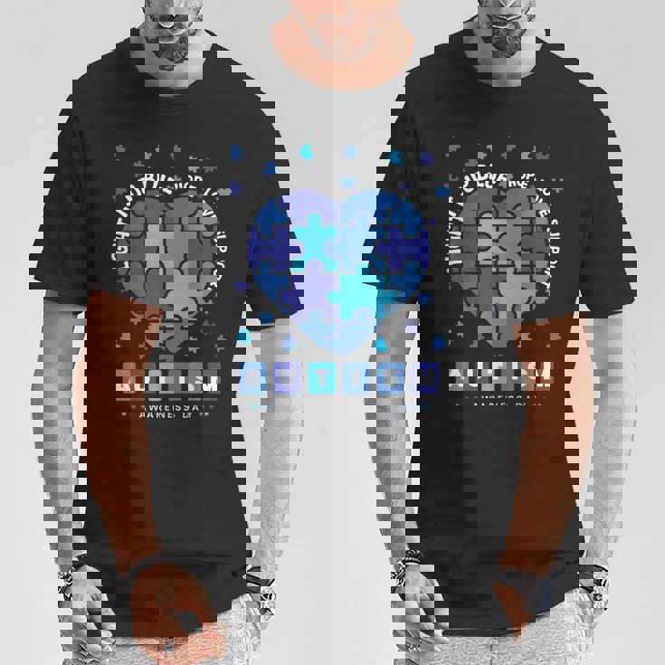 Light It Up ブルー 自閉症啓発 男性 女性 キッズ Tシャツ 面白い贈り物