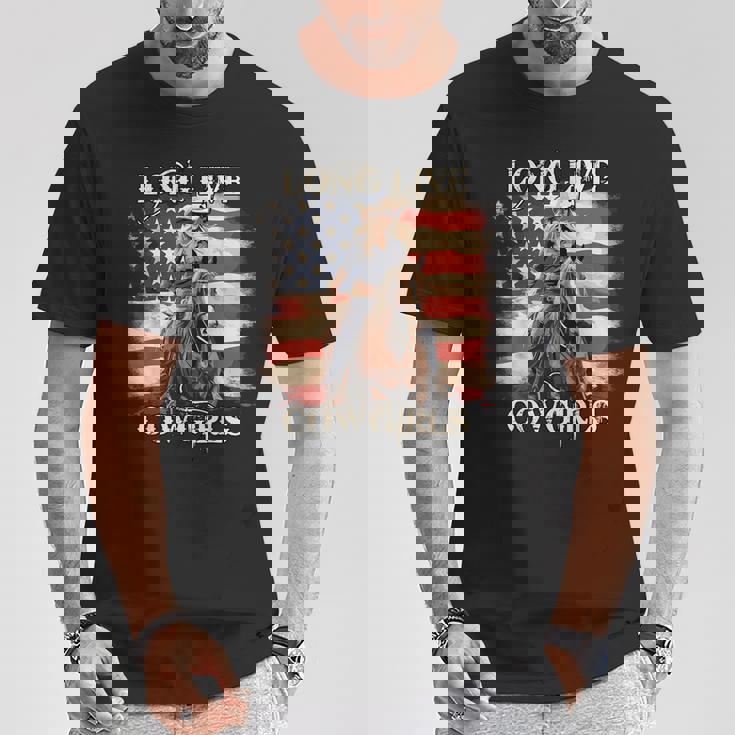 Long Live Howdy Rodeo ウエスタンカントリー サザンカウガール Tシャツ 面白い贈り物