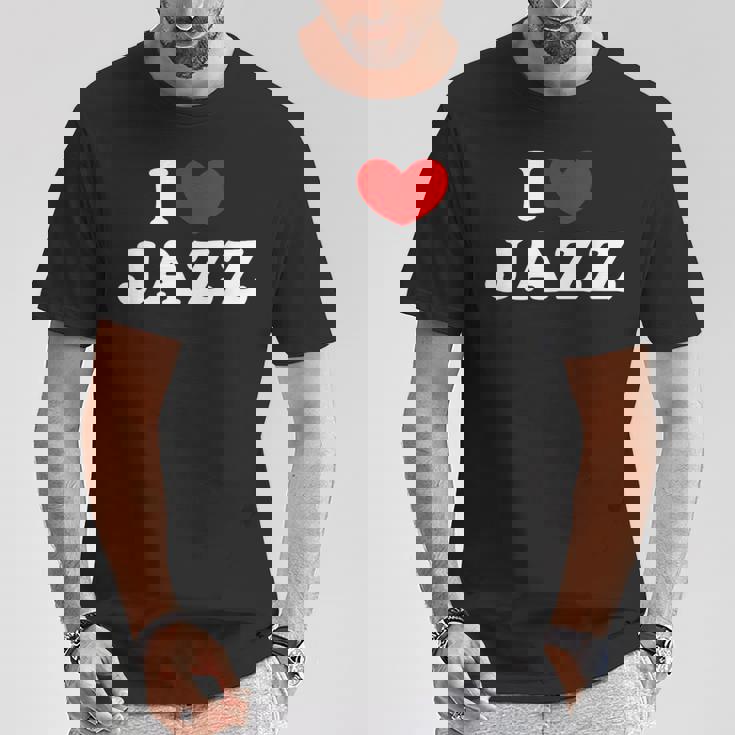 I Love Jazz 私は愛する Jazz Tシャツ 面白い贈り物