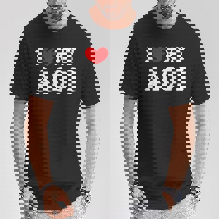 I Love My Aoi 私のあおいが大好き、私のあおいが好き Tシャツ 面白い贈り物