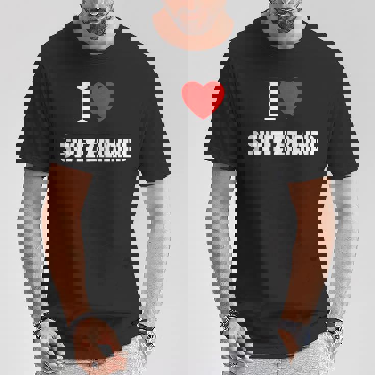 I Love Switzerland Suisse Sunshine Swiss Summer Holidays Tank Top T-Shirt Unique Gifts