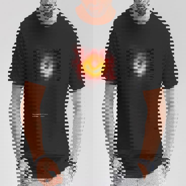 M87 射手座 ブラックホール ファーストフォトtシャツ Tシャツ 面白い贈り物