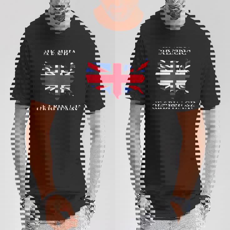 Make America Great Britain Again ドナルド・トランプ 面白いシャツ Tシャツ 面白い贈り物