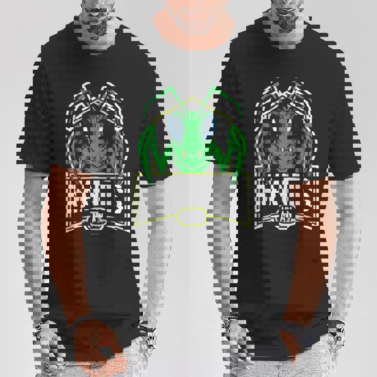 Mantis Man マンティス カマキリ 昆虫 昆虫学 男性 Tシャツ 面白い贈り物