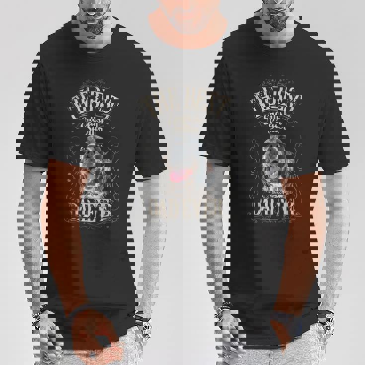 Miglioretter Inglese Papà Ever Dog Amante Regali Uomo Maglietta Regalos divertidos