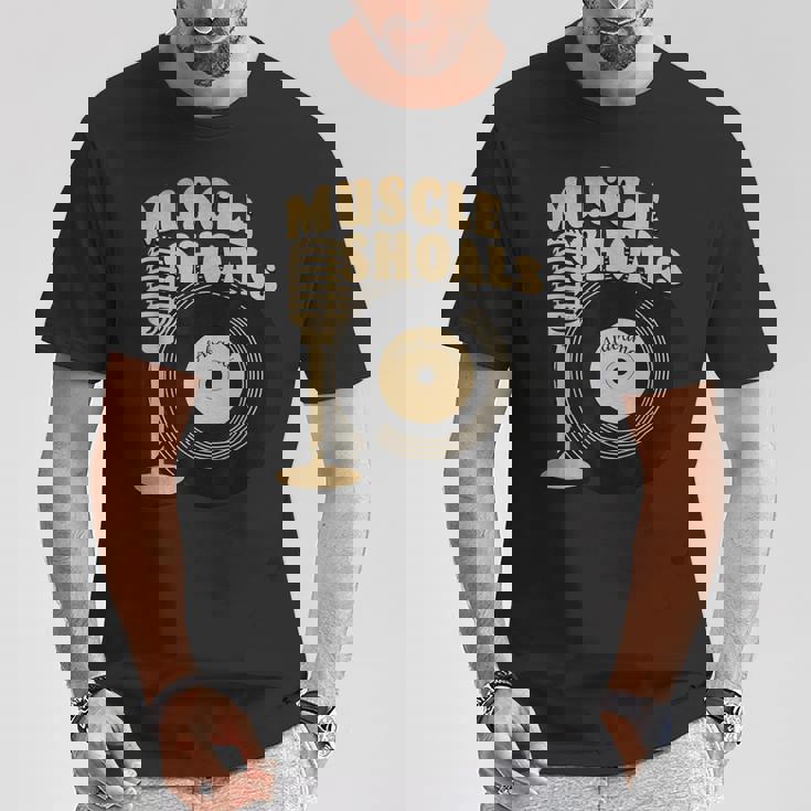 Musclehoals アラバマビンテージスタイル Tシャツ 面白い贈り物