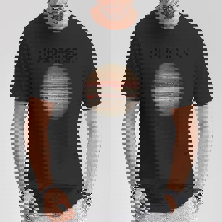 Nerdy Jupiter 天文学 科学惑星 太陽系 事実 B Tシャツ 面白い贈り物