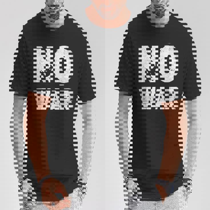 No War Peace No War No WarNo War Tシャツ 面白い贈り物