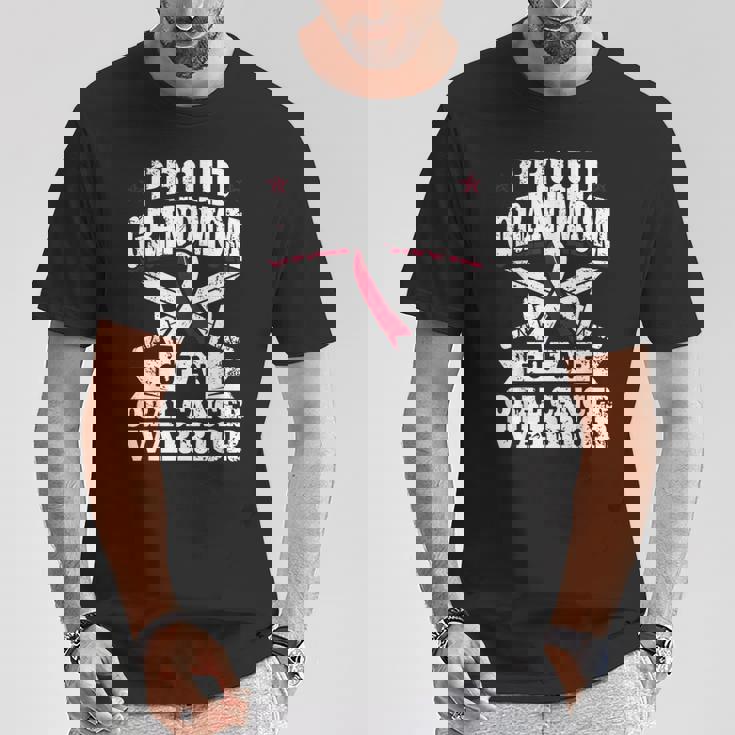 Oral Cancer Warrior Awareness リボン Proud Grandmom Of An Oral Cancer Warrior Tシャツ 面白い贈り物