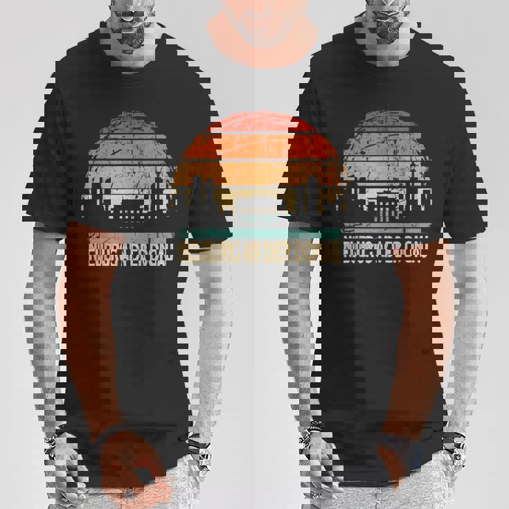 Panorama De Neubourg-Sur-Le-Danube T-Shirt Cadeaux drôles