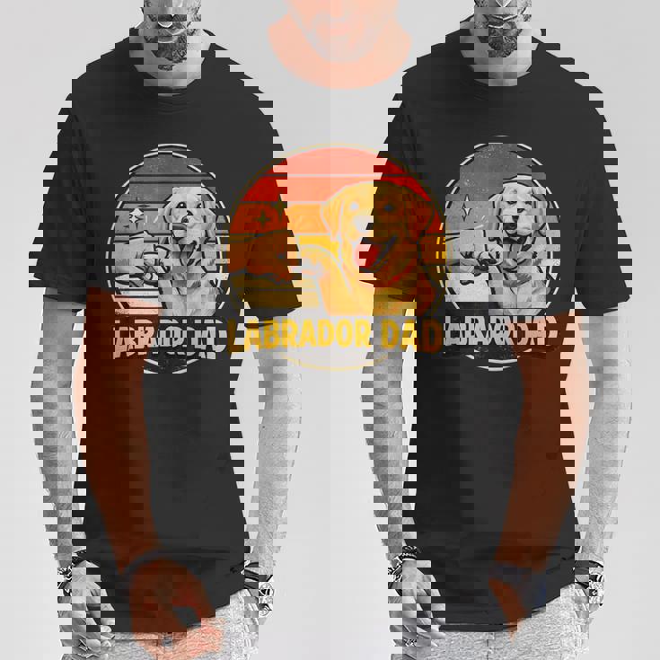 Papà Labrador Padrone – Il Migliore Amico Del Cane Maglietta Regalos divertidos