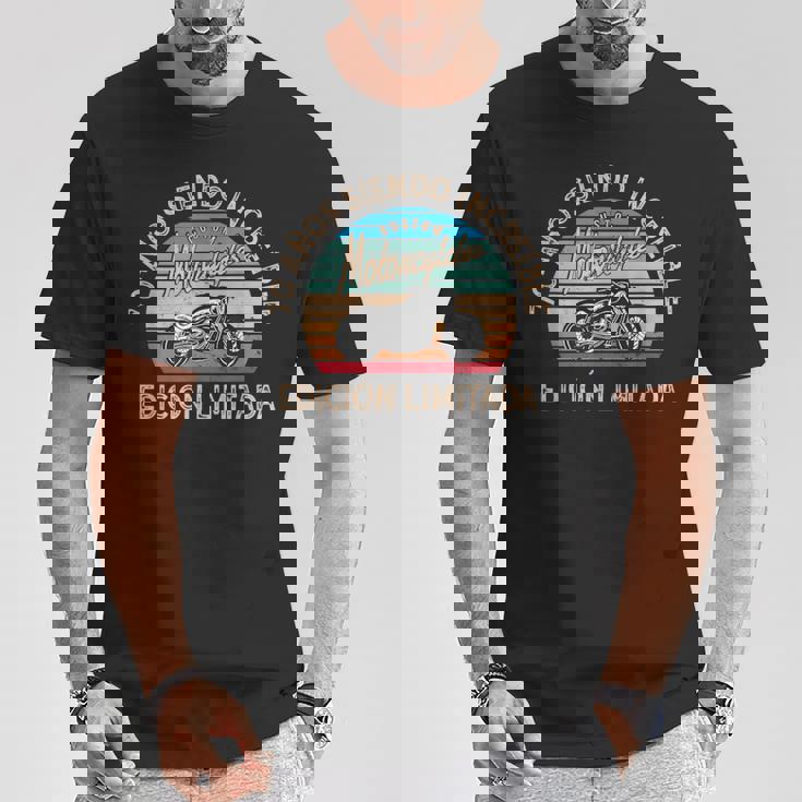 Por El 70º Cumpleaños 70 Años Para Moteros Y Motoristas Camiseta unisex Regalos divertidos