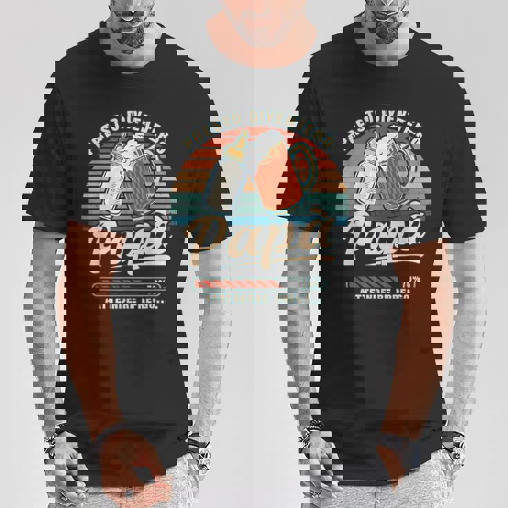 Presto Papà Gravidanza Annuncio Per Il Papà In Attesa Maglietta Regalos divertidos