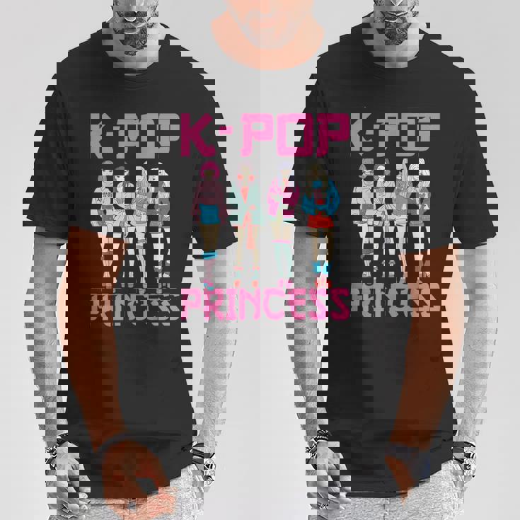 Princesa Del K-Pop En El K-Pop Camiseta unisex Regalos divertidos