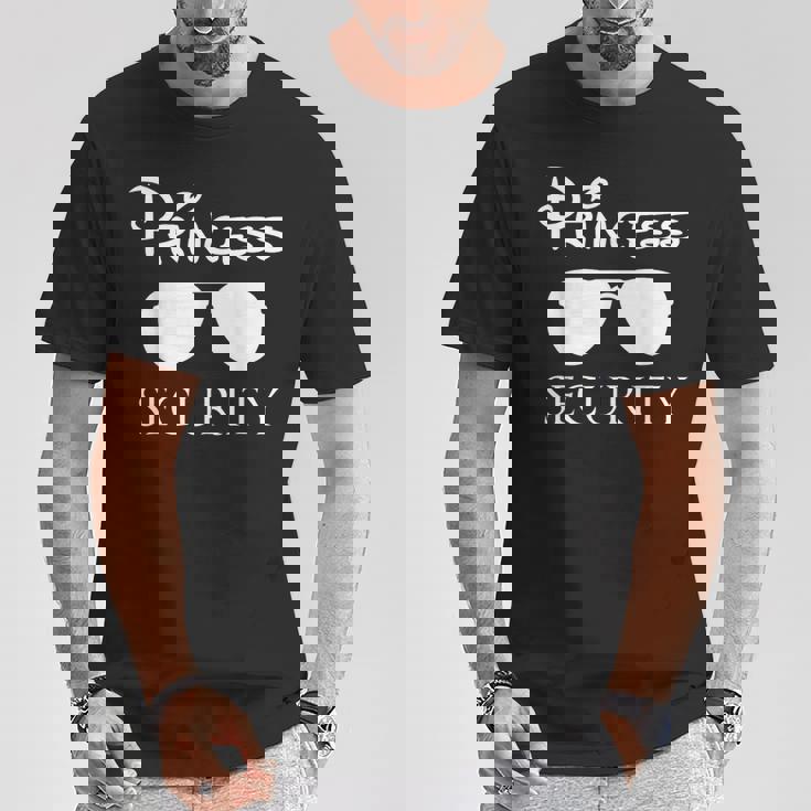 Princessecurity On Duty Family Guardian Officer Tシャツ 面白い贈り物