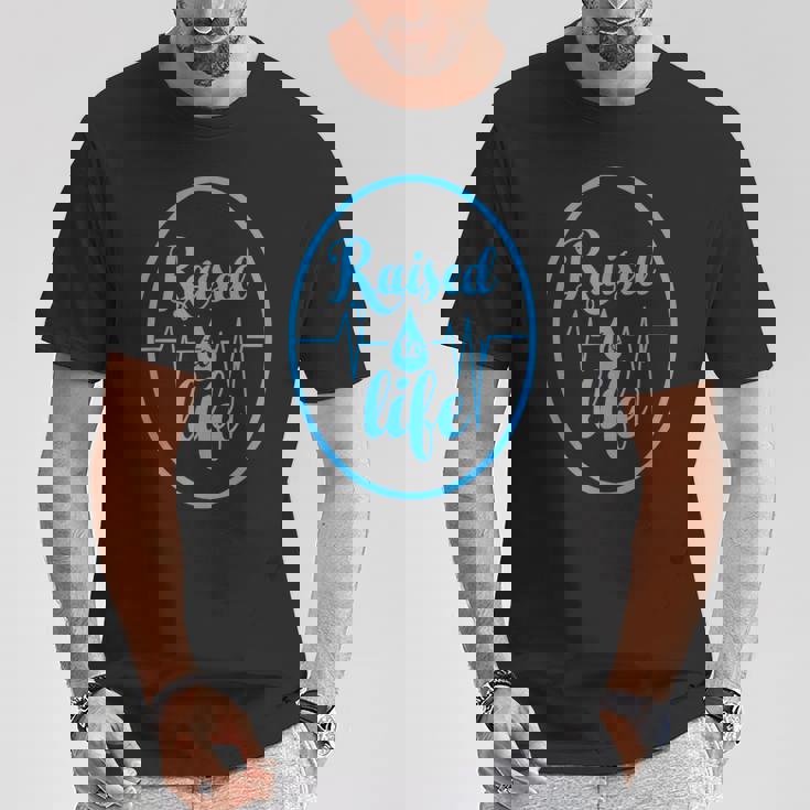 Raised To Life キリスト教徒ウォーター洗礼のギフトtシャツ Tシャツ 面白い贈り物