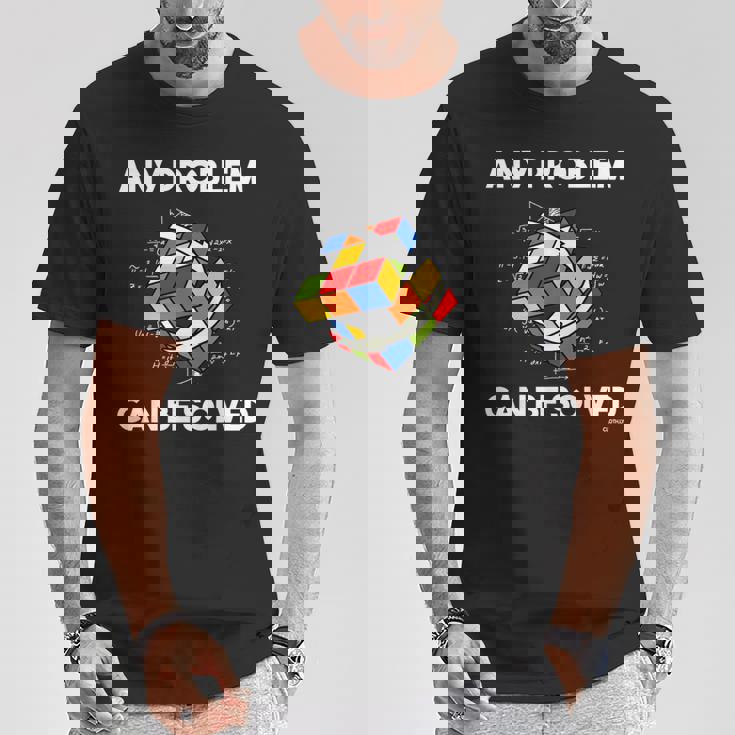 Rubik's Cube マジックキューブ レトロ ルビ ヴィンテージ オタク Tシャツ 面白い贈り物