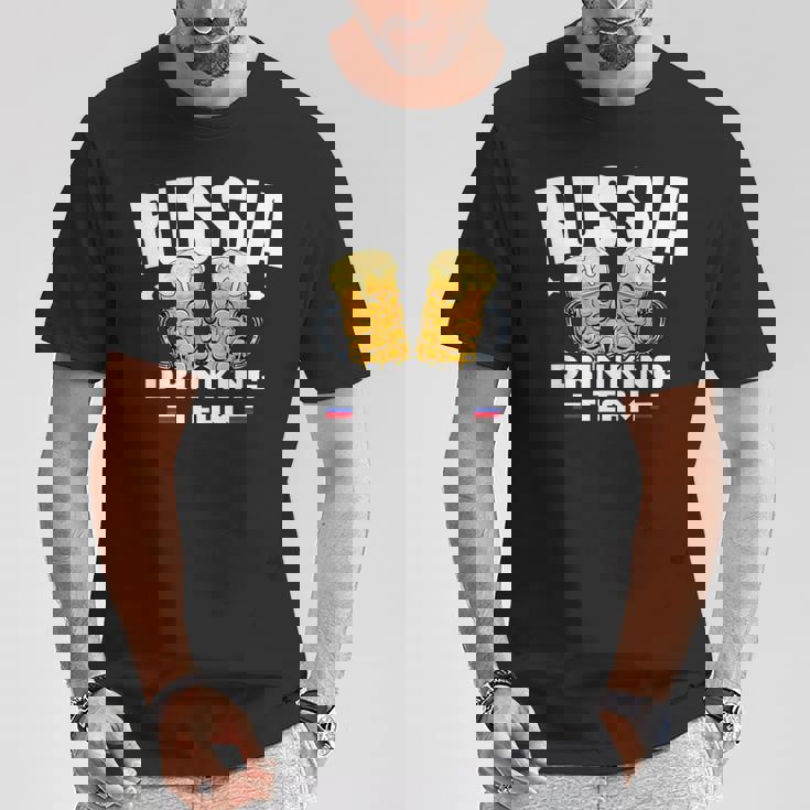 Russia Drinking Team Beer Outfit For Russians From Russia T-Shirt Unique Gifts