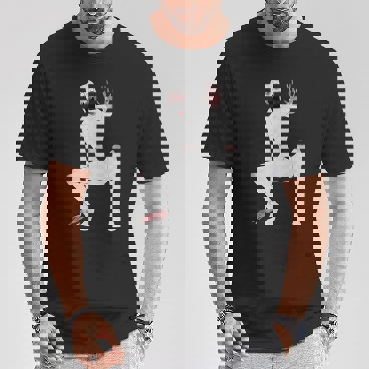 Scp 096 シャイガイ封じ込め違反怖い Tシャツ 面白い贈り物