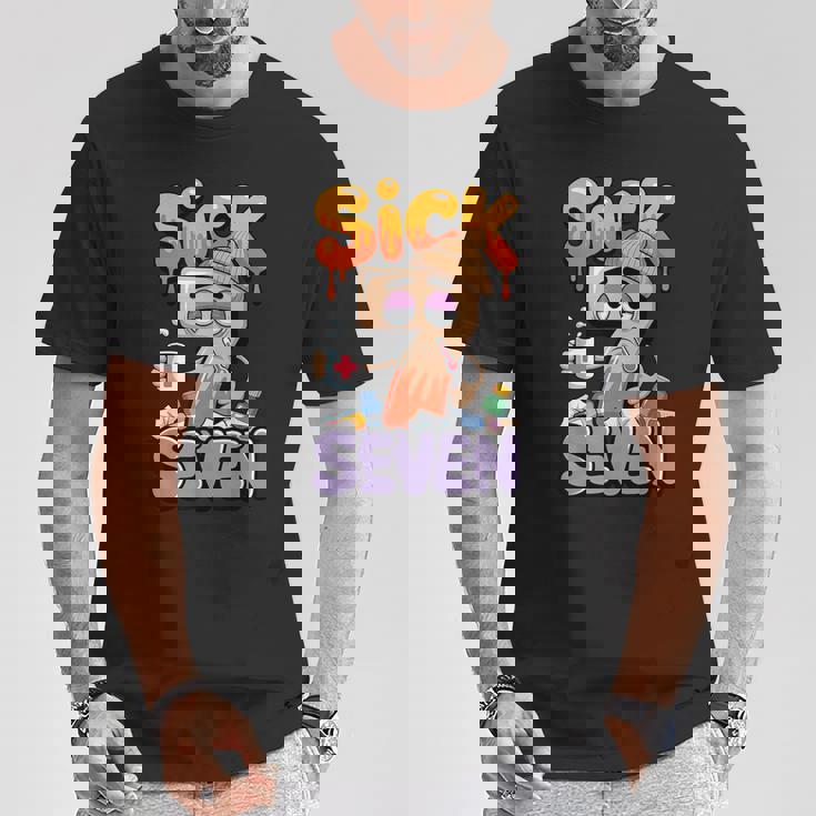 Sick Seven Six Seven 6 7 67 Gen Alpha Slang 6-7 Meme T-Shirt Personalized Gifts