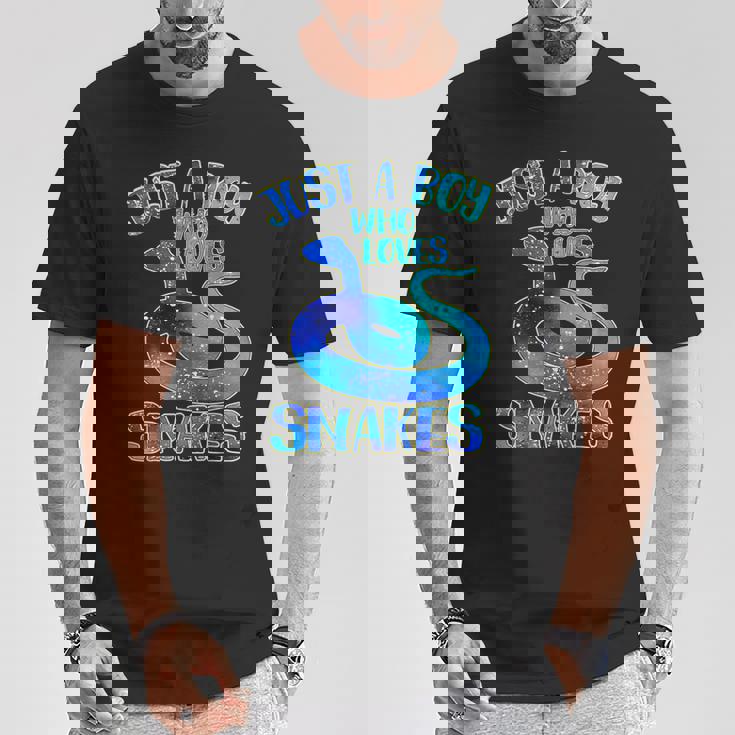 Sólo Un Niño Que Ama A Laserpientes Camiseta unisex Regalos divertidos