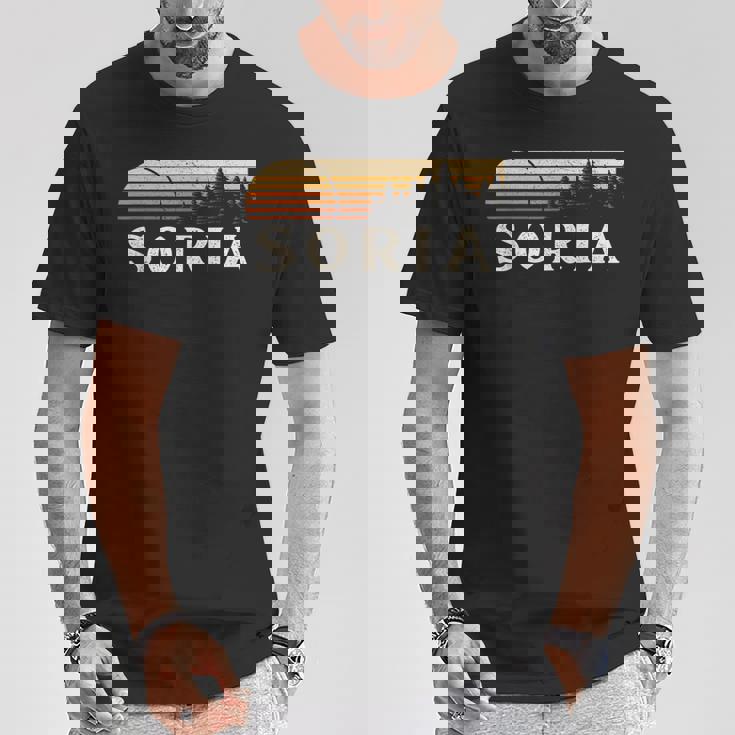 Soria España Evergreenintageunset Camiseta unisex Regalos divertidos