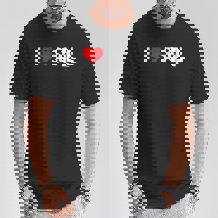 Sql大好き Tシャツ 面白い贈り物