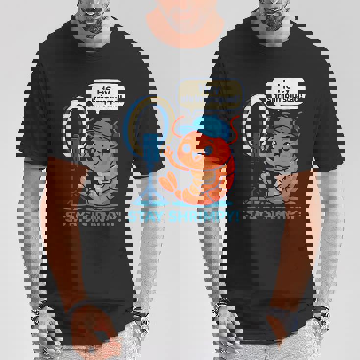 Stayhrimpy Prawn Forhrimpquadhrimp Lover Tシャツ 面白い贈り物