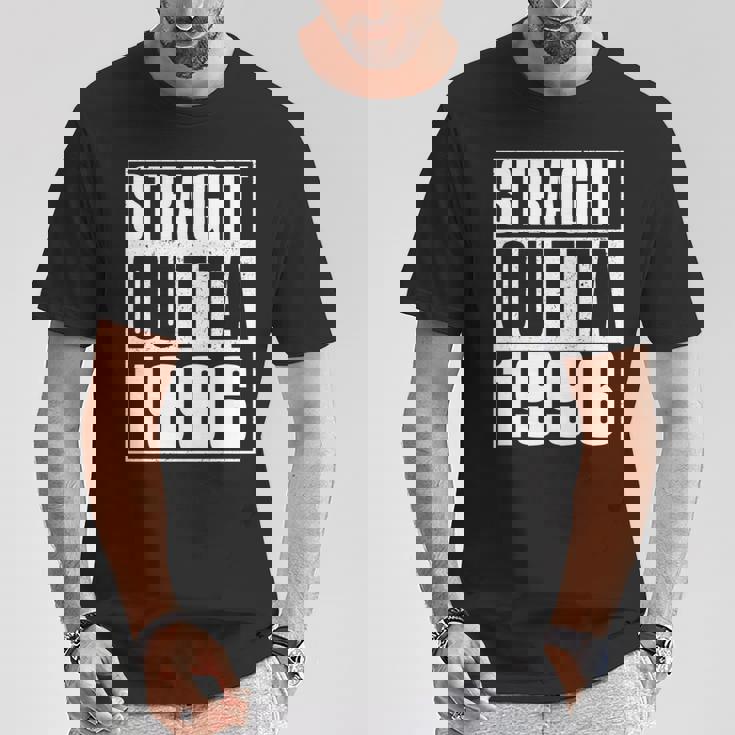 Straight Outta 1996 Womenintage 1996 Birth Of Birthday 長袖tシャツ Tシャツ 面白い贈り物