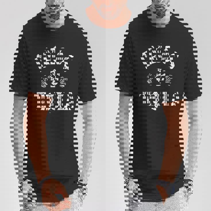 Tacos And Tequila Cinco De Mayo メンズ レディース メキシカン ドリンク Tシャツ 面白い贈り物