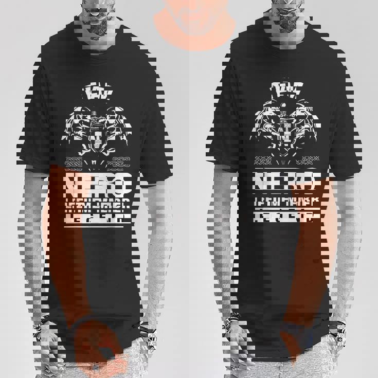 Team Nero 生涯会員向けギフト Tシャツ 面白い贈り物