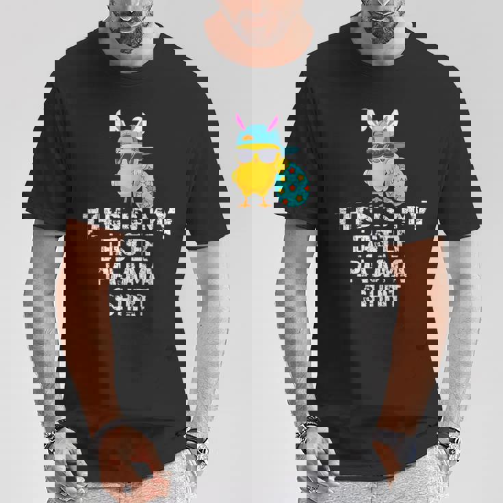 This Is My Easter パジャマシャツ 大人用 キッズ おもしろtシャツ Tシャツ 面白い贈り物