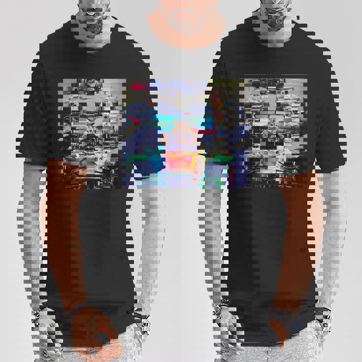 Trendy Formula One Kitty Poster Tシャツ 面白い贈り物