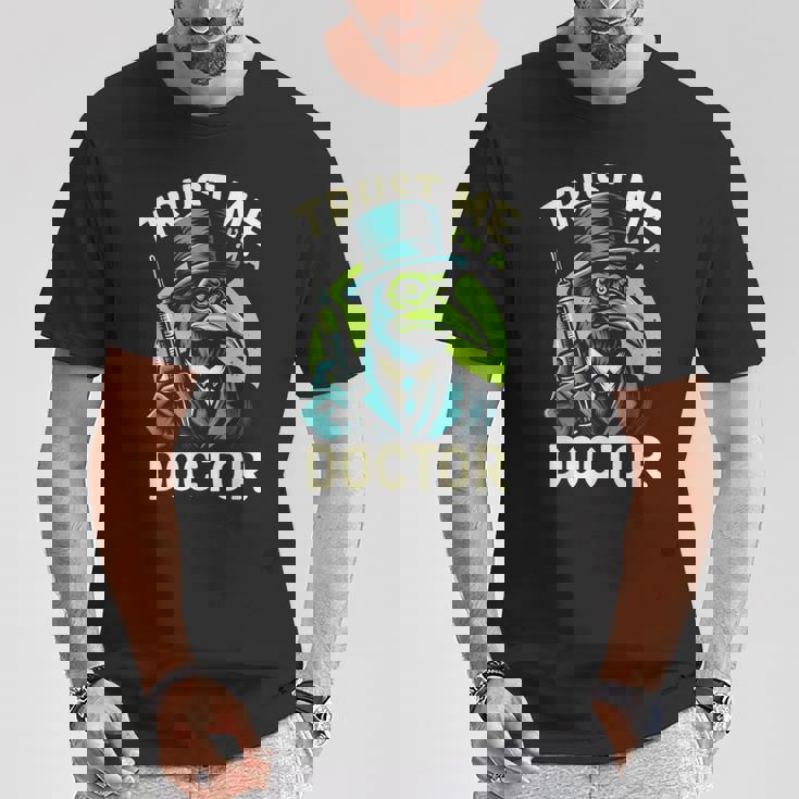 Trust Me I'm A Doctor Plague エモ スチームパンク ゴス ヒップスター Tシャツ 面白い贈り物