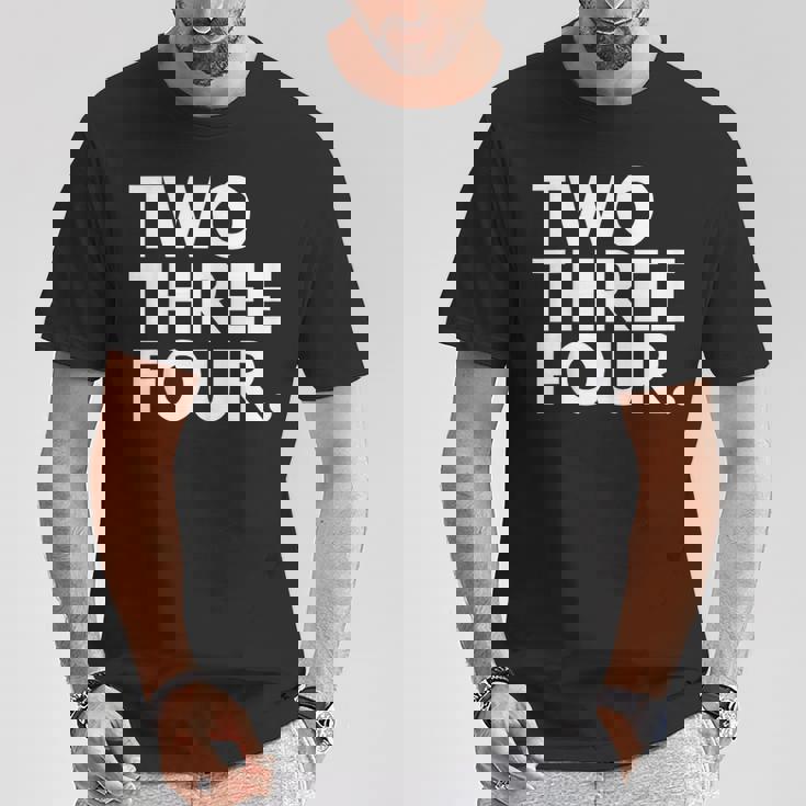Two Three Four 市外局番 234 アクロン オハイオ州 米国 Tシャツ 面白い贈り物