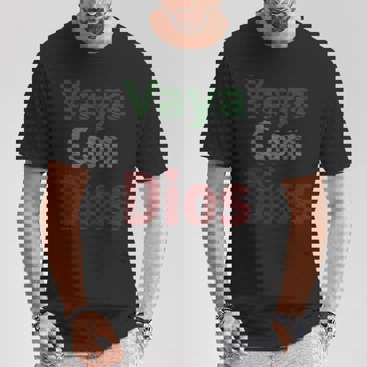 Vaya Con Dios Go With God Walk With Godインスピレーションtシャツ Tシャツ 面白い贈り物