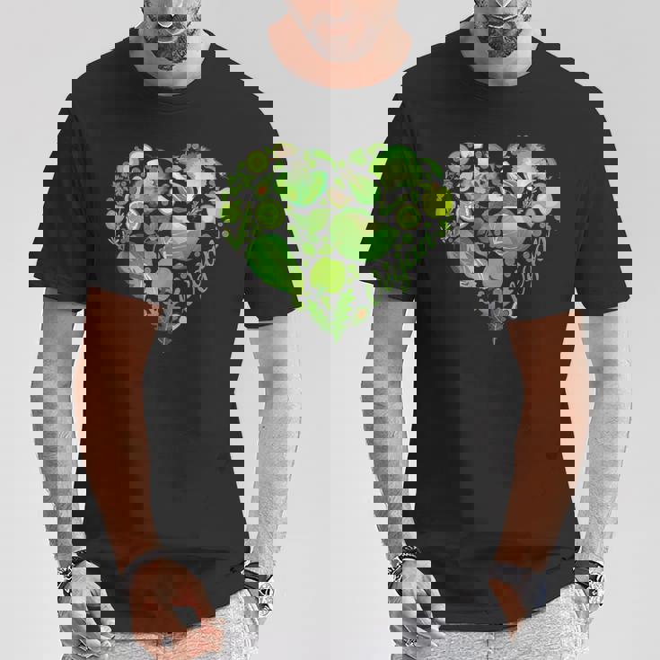 Vegantop Eating Animaltartegetables Foodegan Tシャツ 面白い贈り物