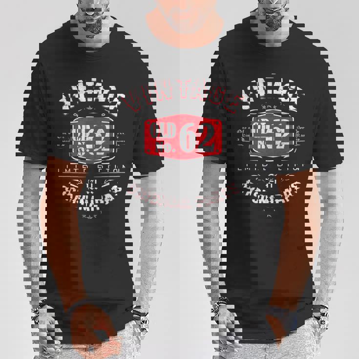 Vintage 1960 ヴィンテージ 1960年生まれ 62歳の誕生日ギフトアイデア 62歳 Tシャツ 面白い贈り物