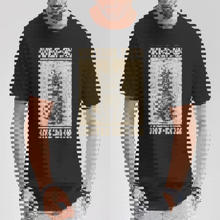 Vintage Cat 1995 30歳の誕生日 限定版 Tシャツ 面白い贈り物