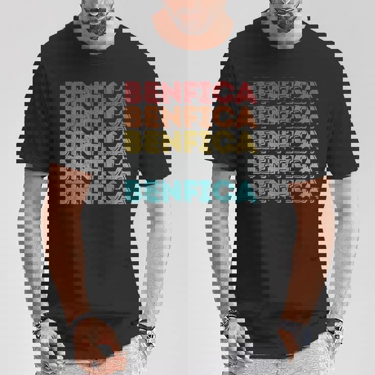 Vintage Retro Benfica Camiseta unisex Regalos divertidos