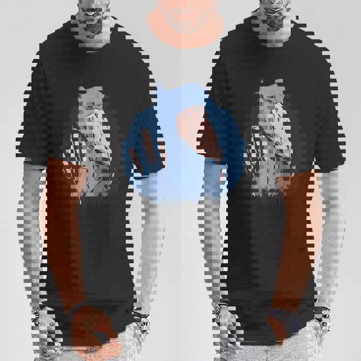 Vxl ハシビロコウ 鳥類 鳥類学者 ホエールビル 動物 Tシャツ 面白い贈り物